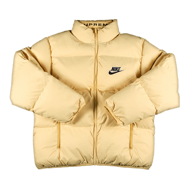 Buy Supreme x Nike Reversible Puffy Jacket Pale Yellow SS21J8 PALE YELLOW GOAT