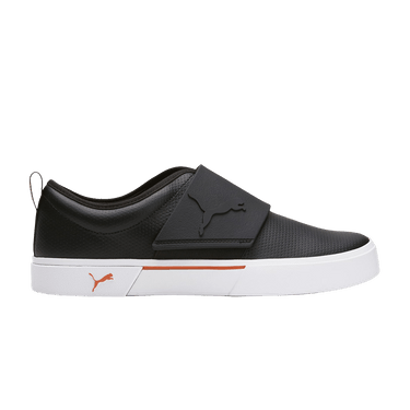 Puma El Rey II Slip On Perf Leather 'Black Chili Powder'