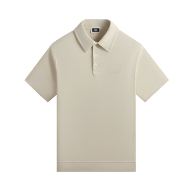 愛用 Buy Kith Crystal Wash Interlock Graham Polo 'Sandrift トップス