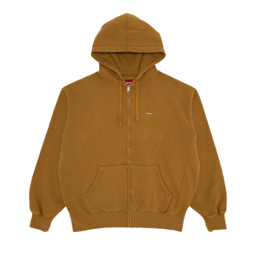 Buy Supreme Overdyed Small Box Zip Up Hooded Sweatshirt