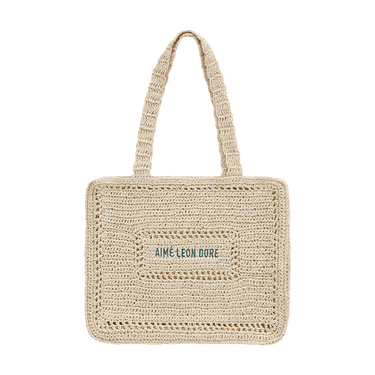 バッグ Aime Leon Dore Crochet Tote Bag Navy ICYMI. Crochet Tote Bags are back in stock online.