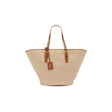 Saint Laurent Lauren Cabas Bag 'Desert Dust/Brick'