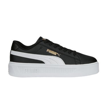 Puma Wmns Smash Platform v3 'Black White Gold'