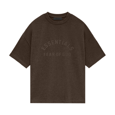 Fear of God Essentials Heavy Short-Sleeve Tee 'Heather Wood'