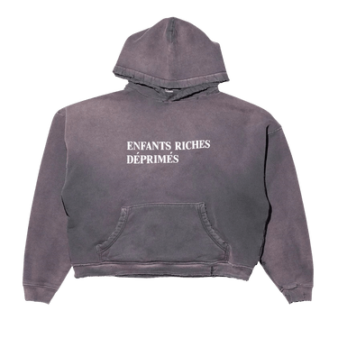 Buy Enfants Riches Déprimés Classic Logo Hoodie 'Sun Faded Black