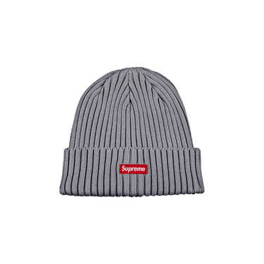 Supreme New Era Box Logo Beanie (FW23) Heather Grey - FW23 - US