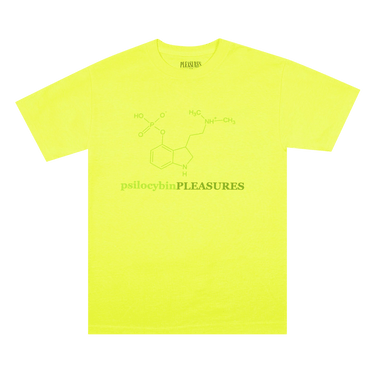 Pleasures Psilocybin T-Shirt 'Safety Green'