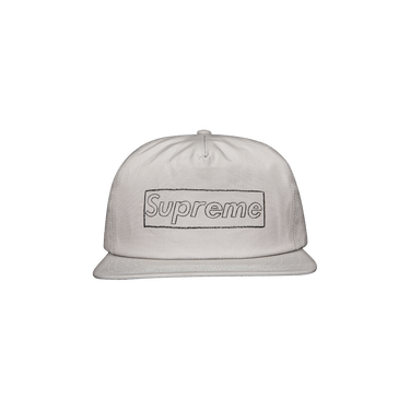 Buy Supreme x KAWS Chalk Logo 5-Panel 'Grey' - SS21H113 GREY | GOAT