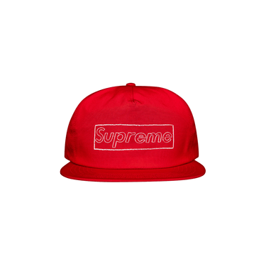 Buy Supreme x KAWS Chalk Logo 5-Panel 'Red' - SS21H113 RED