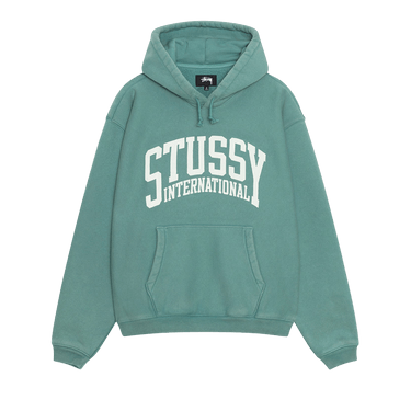 Buy Stussy Relaxed International Hoodie 'Teal' - 118550 TEAL | GOAT