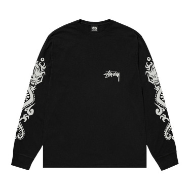 STUSSY ボーダー Long Sleeve TEE 黒×白 Buy Stussy Dragons Long-Sleeve Tee 'Black' - 1995031 BLAC | GOAT