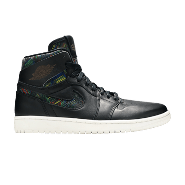 Nike Air Jordan 1 AJ1 Retro High Nouveau BHM Black Men's