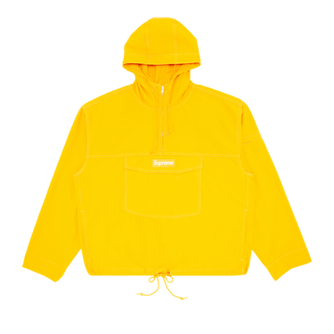 【SUPREME】 Cotton Utility Anorak Yellow - 24SS Supreme Cotton Utility Anorak Jacket - Yellow - Size Small