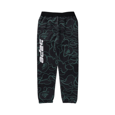 BAPE Text Code Camo Sweatpants 'Black'