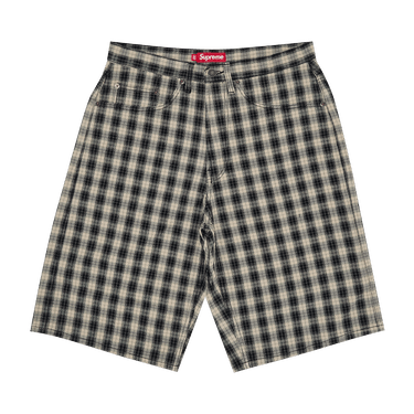 Buy Supreme Plaid Baggy Short 'Black' - SS24SH23 BLACK | GOAT