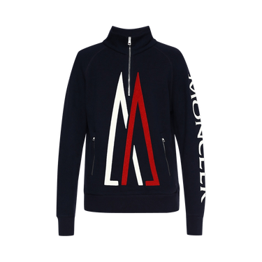 Buy Moncler Genius x Kith Quarter Zip Pullover 'Navy' - 1093