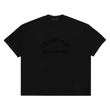 Fear of God Essentials Heavy Jersey Crewneck T-Shirt 'Jet Black'