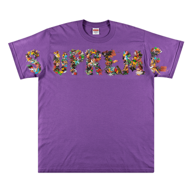 Buy Supreme Toy Pile Tee 'Purple' - SS21T39 PURPLE | GOAT