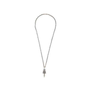 Buy Chrome Hearts Double Dagger Pendant Necklace w/ Paper Chain