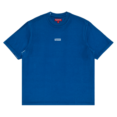 Buy Supreme Overprint Small Box Short-Sleeve Top 'Blue' - SS24KN54