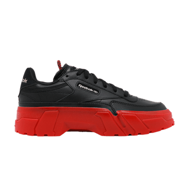 Cardi B x Reebok Wmns Club C 'Black Vector Red'