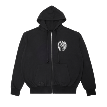 【Chrome Hearts】Horseshoe Floral Zip Up Hoodie★フーディ Chrome Hearts Horseshoe Floral Sleeve Zip Up Hoodie - SRM