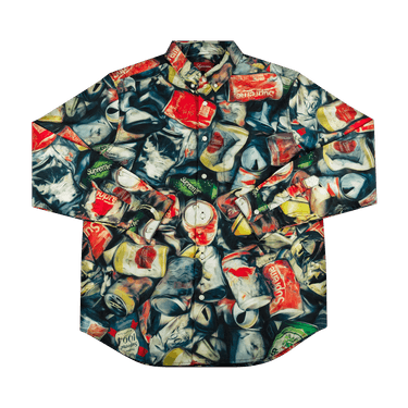 Buy Supreme Cans Shirt 'Multicolor' - SS21S65 MULTICOLOR | GOAT