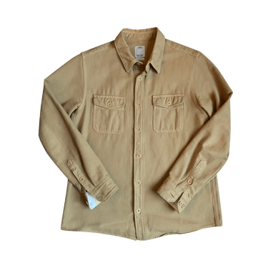 Buy Visvim Black Elk Flannel 'Beige' - 0117105011013 BEIG | GOAT