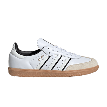 adidas Samba OG J 'Double White Black Gum'