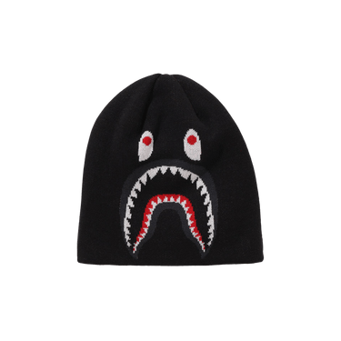 Buy BAPE 2nd Shark Knit Cap 'Black' - 1J80 181 006 BLACK | GOAT