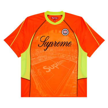 ウェア supreme soccer jersey Buy Supreme Jacquard Soccer Jersey 'Orange' - SS24KN31