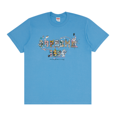 [XL] Supreme Varsity Tee 在庫あり Supreme Varsity Cotton T-shirt | Blue | FARFETCH