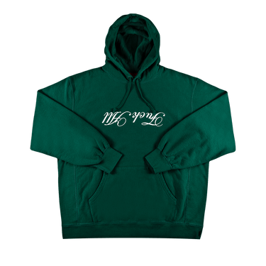 Buy Supreme x Jamie Reid Fuck All Hooded Sweatshirt 'Dark Green