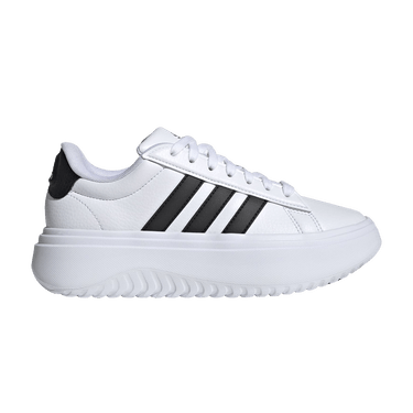 adidas Wmns Grand Court Platform 'White Black'