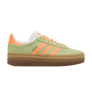 Buy Wmns Gazelle Bold 'Green Spark Screaming Orange