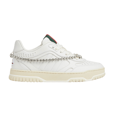 GUCCI｜ (795453 AADJ9 9097) Buy Gucci Wmns Re-Web Sneaker 'White Crystal Chain' - 795453