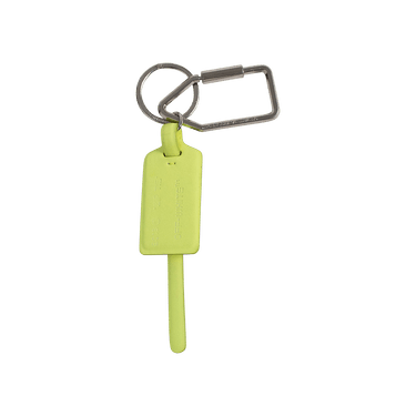 ロピア 爆買い Buy 'Yellow Keyring Tie Zip Off-White キーホルダー