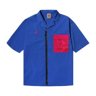 Nike ACG Short-Sleeve Shirt Jacket 'Game Royal/Sport Fuchsia'