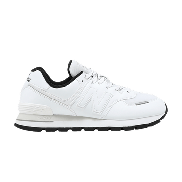 New Balance 574 Rugged 'White Black Leather'