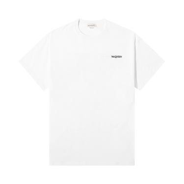 ALEXANDER MCQUEEN｜ (776281 QXAAB 0965) Buy Alexander McQueen Logo T-Shirt 'White/Black' - 776281