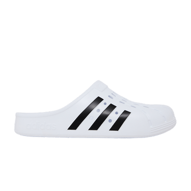 adidas Adilette Clog 'White Black'