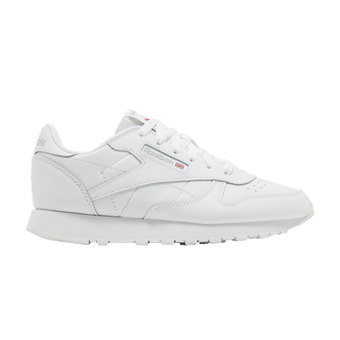 Reebok Classic Leather Big Kid 'Triple White'