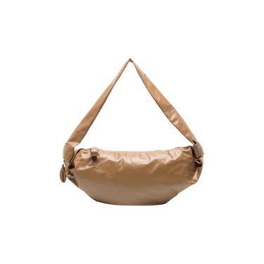 Buy Lemaire Medium Soft Croissant Bag 'Dark Ochre' - BG0091