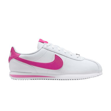Nike Cortez GS 'White Laser Fuchsia'