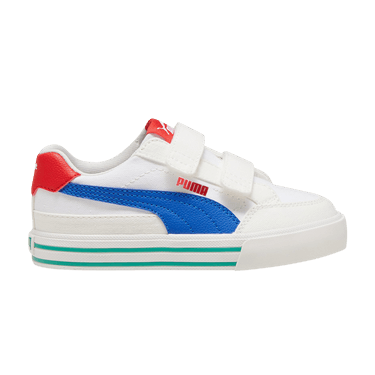 Puma Court Classic Vulc FS Little Kid 'White Hyperlink Blue'