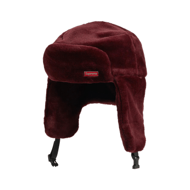 キャップ Supreme 19AW Ushanka Hat Buy Supreme Faux Fur Ushanka Hat 'Burgundy' - FW19H70 BURGUNDY | GOAT