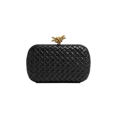 ★BOTTEGA VENETA★ Brass Clutch Bag Space 717622V01D18847 71 Buy Bottega Veneta Knot Minaudiere Clutch Bag 'Black/Brass