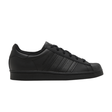 adidas Superstar J 'Triple Black'