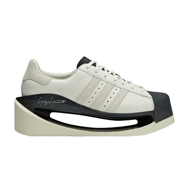 スニーカー Gendo Superstar Sneakers - Y-3 - Leather - White Y-3 GENDO SUPERSTAR OFF WHITE – ACD GALLERY