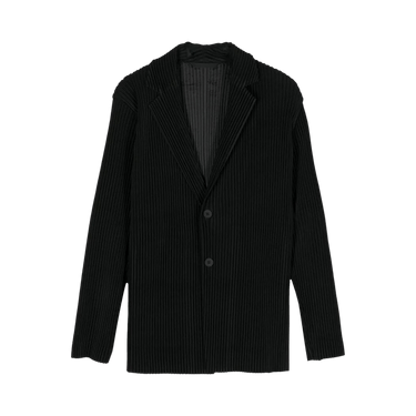 Buy Homme Plissé Issey Miyake Tailored Pleats Jacket 'Black